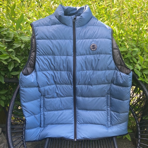 Men’s Blue XXL Abercrombie & Fitch Vest BNWT - Picture 1 of 8